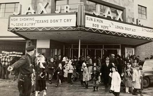 JAX JR Cinemas in hte 1940's
